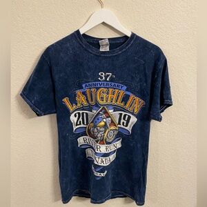 Colortone Laughlin River Run T-Shirt (M) 37th Anniversary 2019